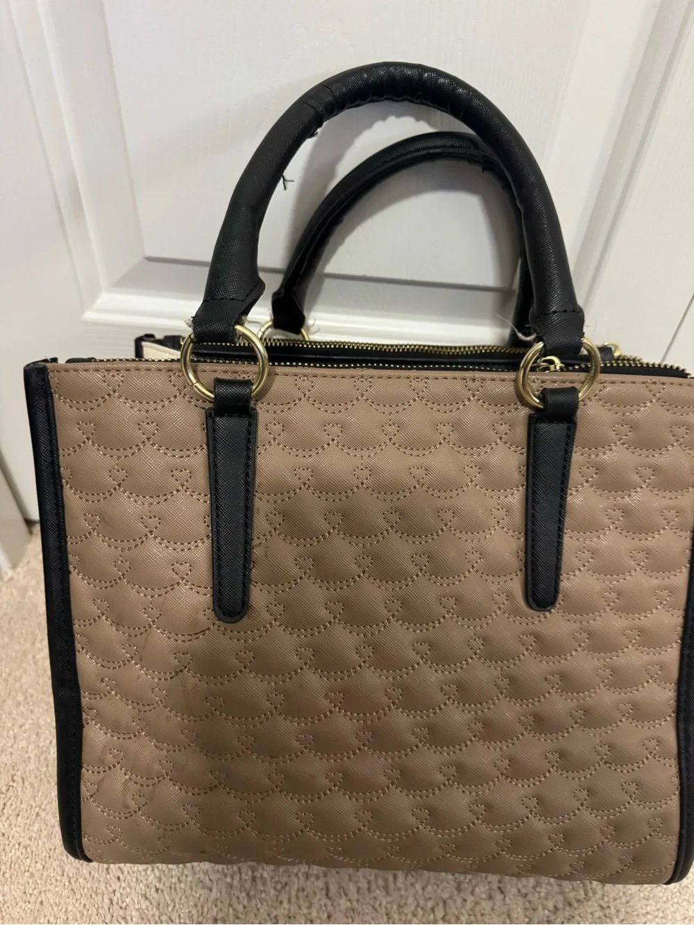 Betsey Johnson chic quilted